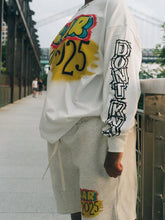 Load image into Gallery viewer, SUMMER 2025 WHITE LONG SLEEVE GRAFFITI T-SHIRT
