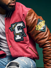 Load image into Gallery viewer, F*** CANCER VARSITY JACKET PRE-ORDER
